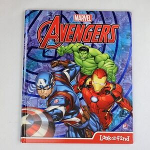 Marvel Avengers Look and Find Hardcover Kids Activity Book 2018 PI Kids MCU